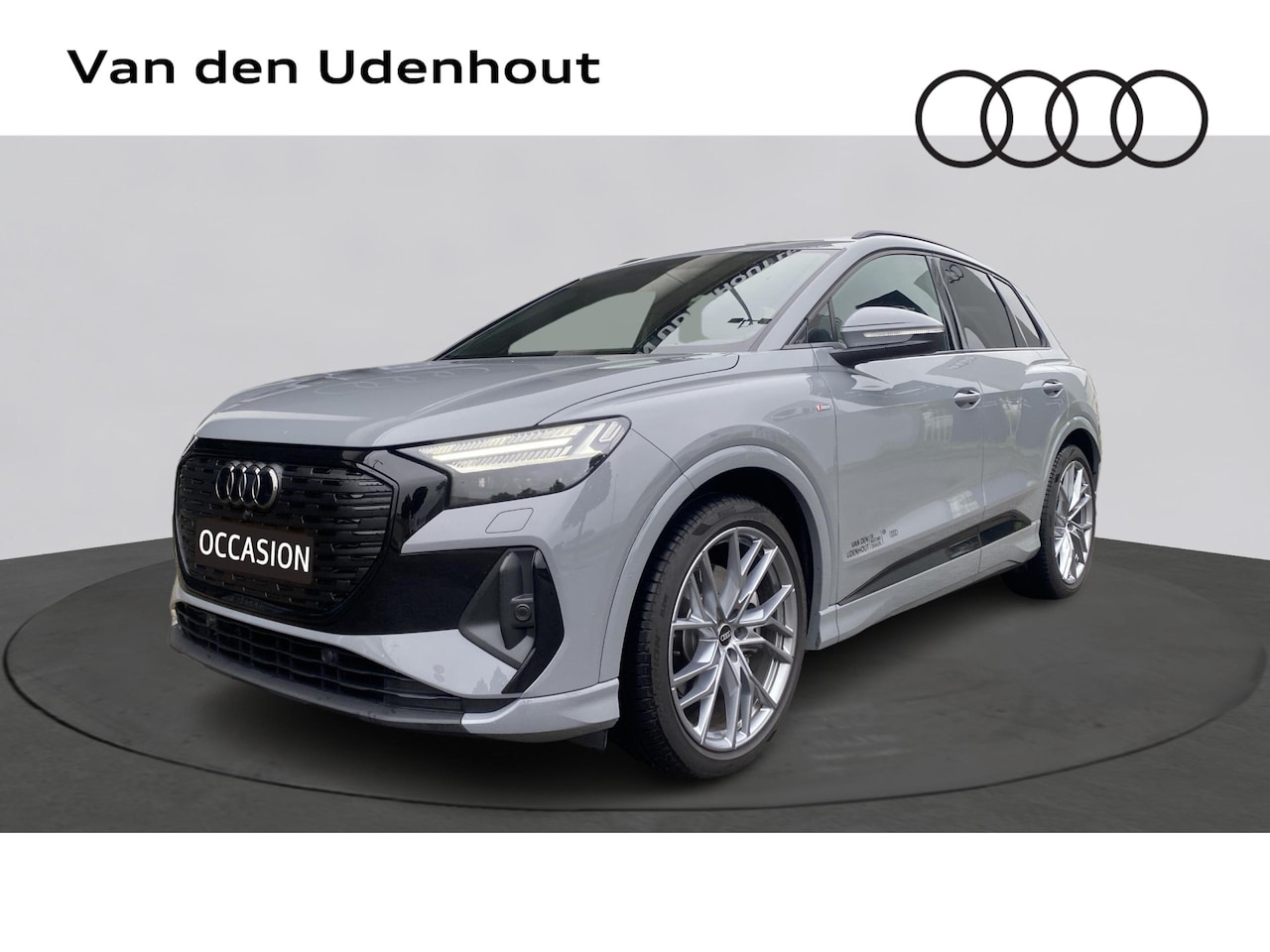 Audi Q4 e-tron - 45 286 pk S Edition 82 kWh / Matrix LED / 21" / Ambiente Lichtpakket - AutoWereld.nl