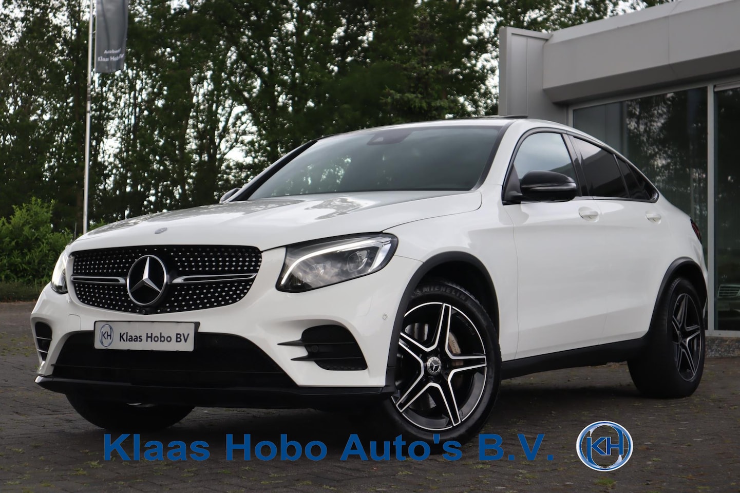 Mercedes-Benz GLC-klasse Coupé - 250 4MATIC AMG Schuifdak, Trekhaak, 360° Camera, Stoelverwarming - AutoWereld.nl