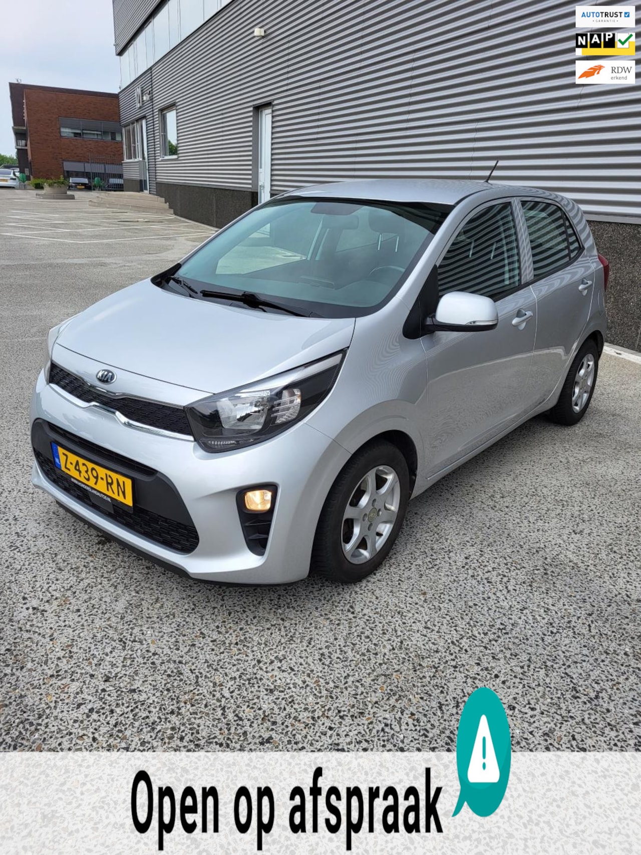 Kia Picanto - 1.2 VOLAUTOMAAT stoel en stuur verw/airco - AutoWereld.nl