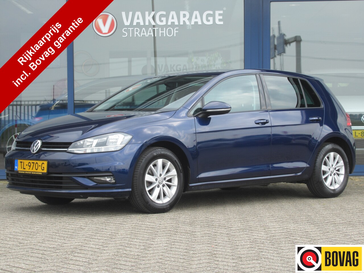 Volkswagen Golf - 1.0 TSI Comfortline 1.0 TSI Comfortline 110 PK, Carplay + Android Auto / Parkeersensoren / Cruise control + Li - AutoWereld.nl