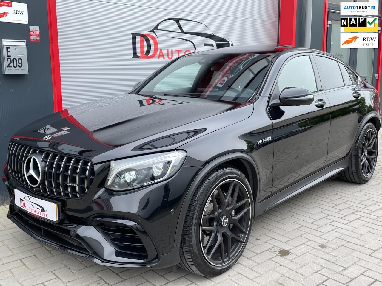 Mercedes-Benz GLC-klasse - AMG 63 4MATIC+ DAK/BLIS/HEADUP/MEMORY/360/KEYLESS/BURMESTER - AutoWereld.nl