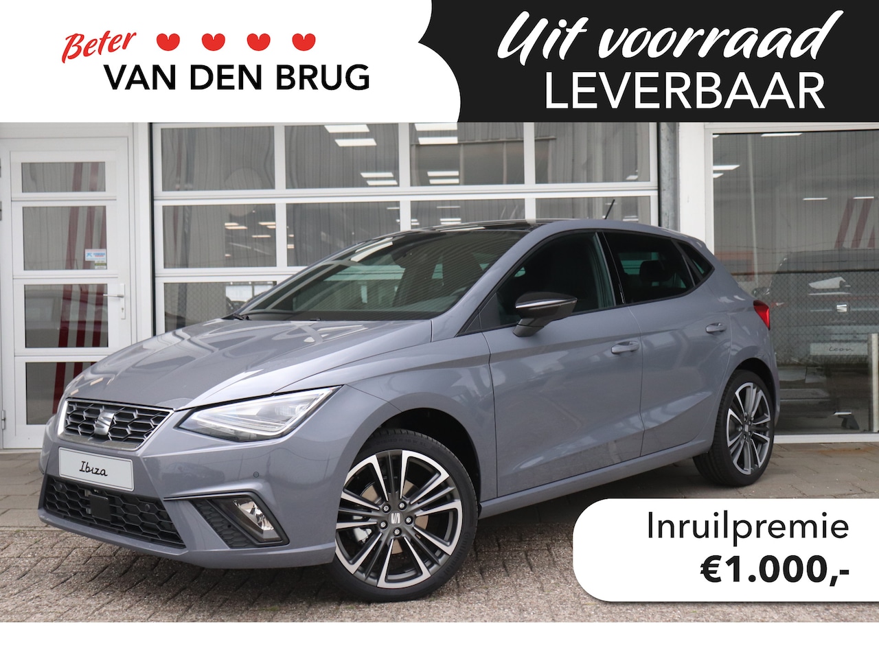 Seat Ibiza - 1.0 TSI FR Anniversary | Schuif/kantel-dak | Kuipstoelen | Parkeersensoren voor & achter | - AutoWereld.nl