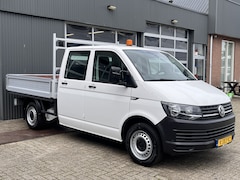 Volkswagen Transporter - 2.0 TDI L2H1 DC 102pk Pick-up Trekhaak Airco Camera Cruise controle Navigatie Dubbele cabi