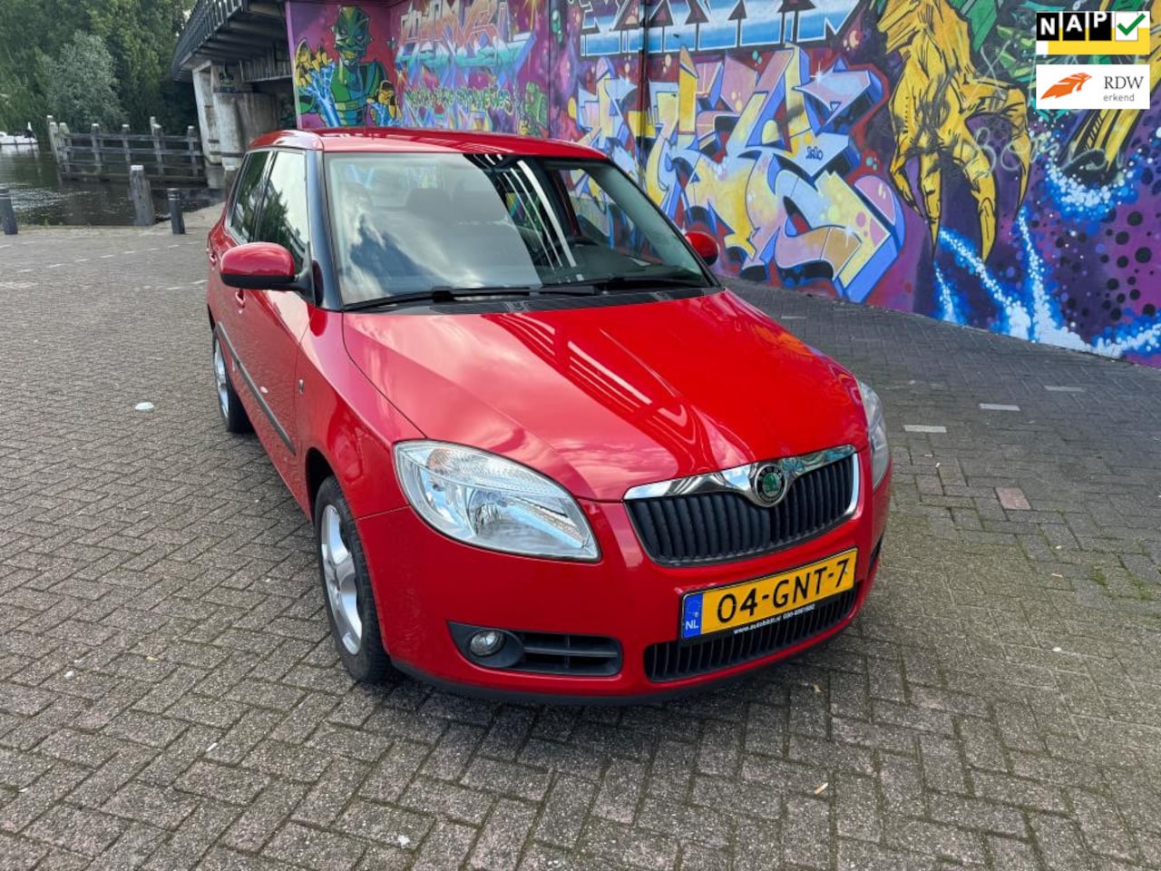 Skoda Fabia - 1.2-12V Ambiente airco elektrische ramen zeer nette goed onderhouden perfect rijdende - AutoWereld.nl