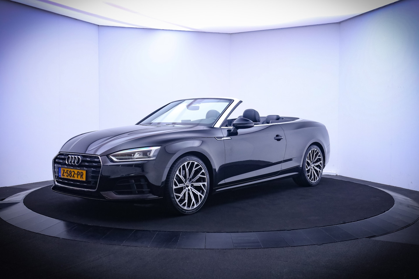 Audi A5 Cabriolet - 2.0TFSI S-Tr. FULL LED/NAVI/CLIMA/CRUISE/DAB+/LEDER/STOELVERW./PDC V+A/LMV - AutoWereld.nl