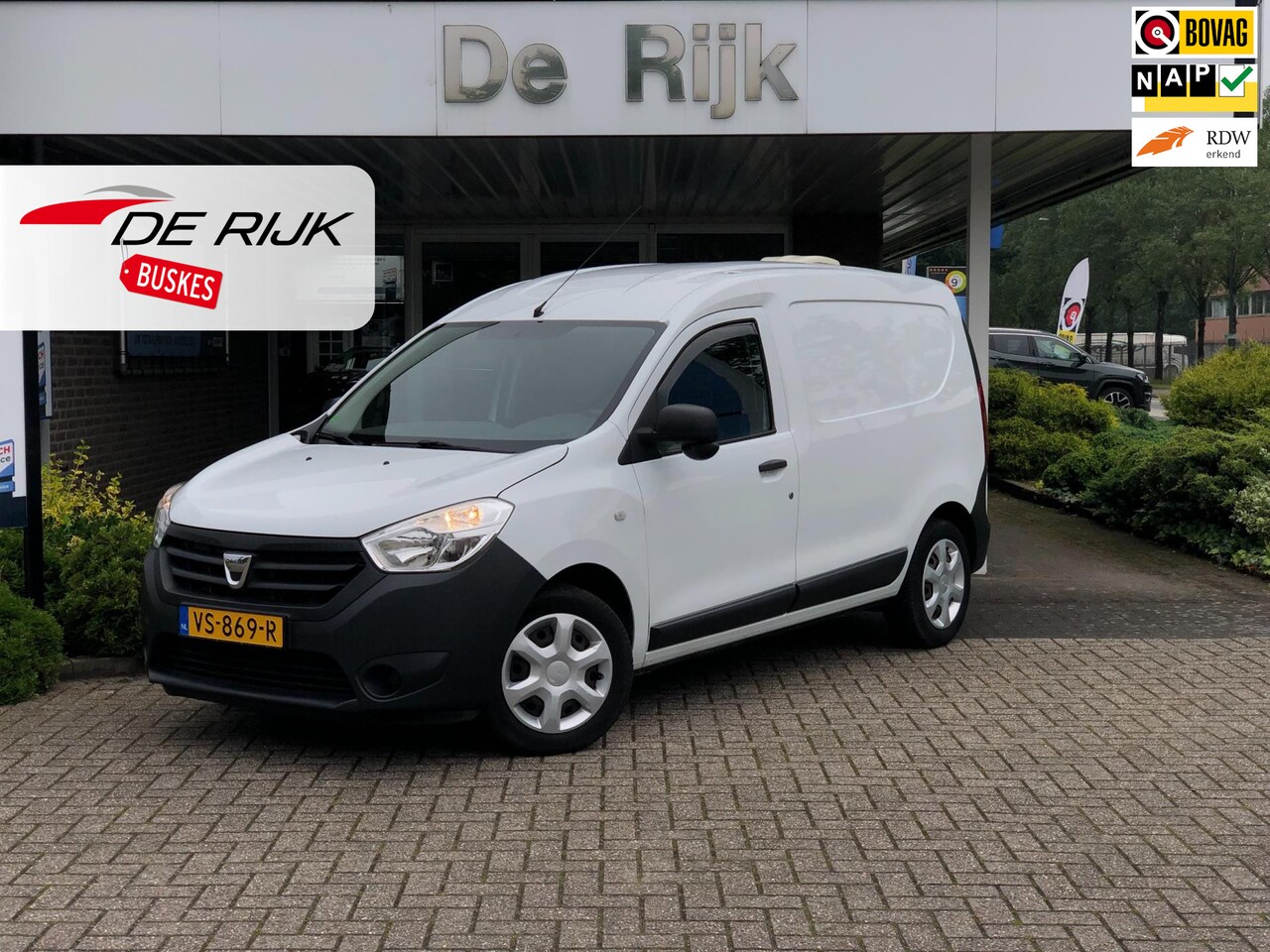 Dacia Dokker - 1.5 dCi 75 Ambiance (MARGE VOERTUIG!) | Airco, El. Ramen/Spiegels, Bluetooth (Radio) | NAP - AutoWereld.nl