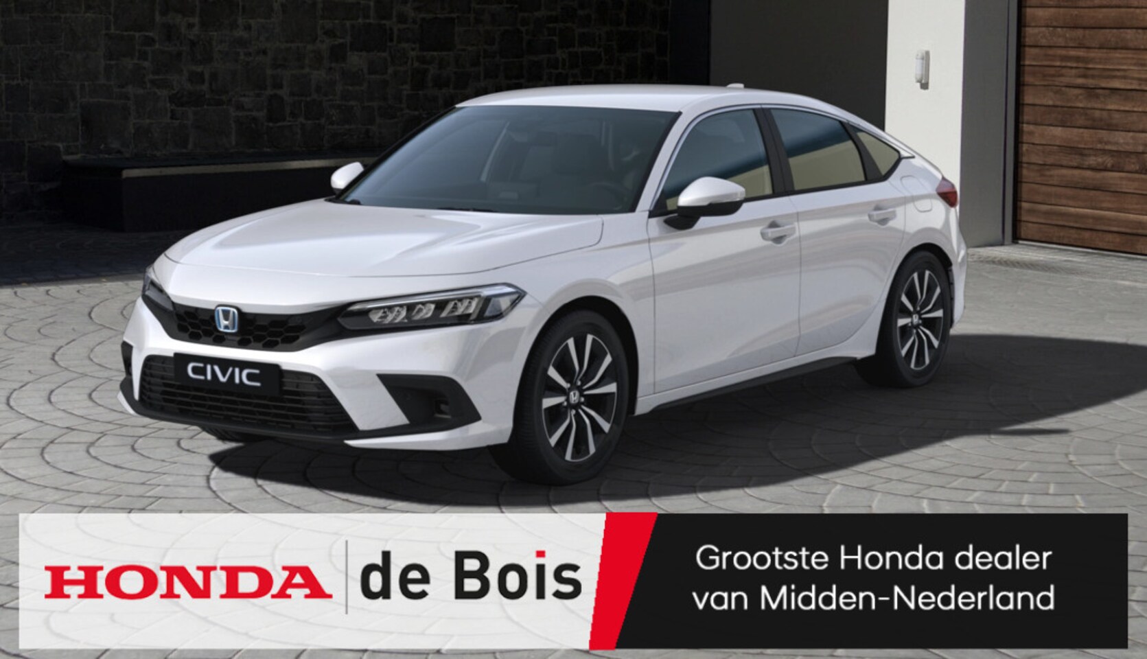 Honda Civic - 2.0 e:HEV Elegance | Snel leverbaar! | Navigatie | Blind Spot | 17 Inch | Camera | Adaptie - AutoWereld.nl