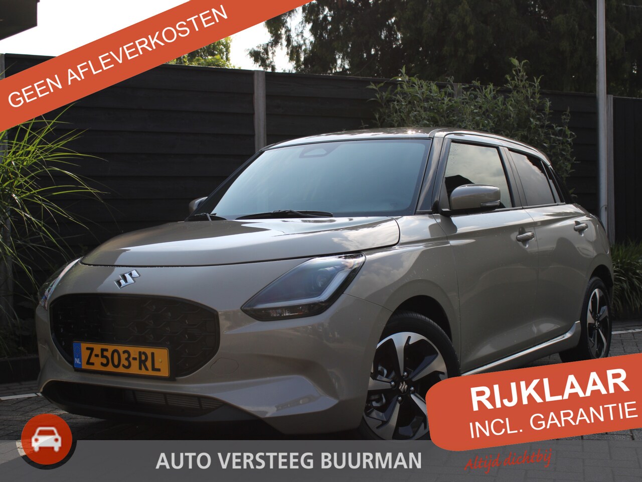 Suzuki Swift - 1.2 Style Smart Hybrid 82PK 5DRS Navigatie, Parkeerhulp achter, Camera Achter, Lichtmetale - AutoWereld.nl