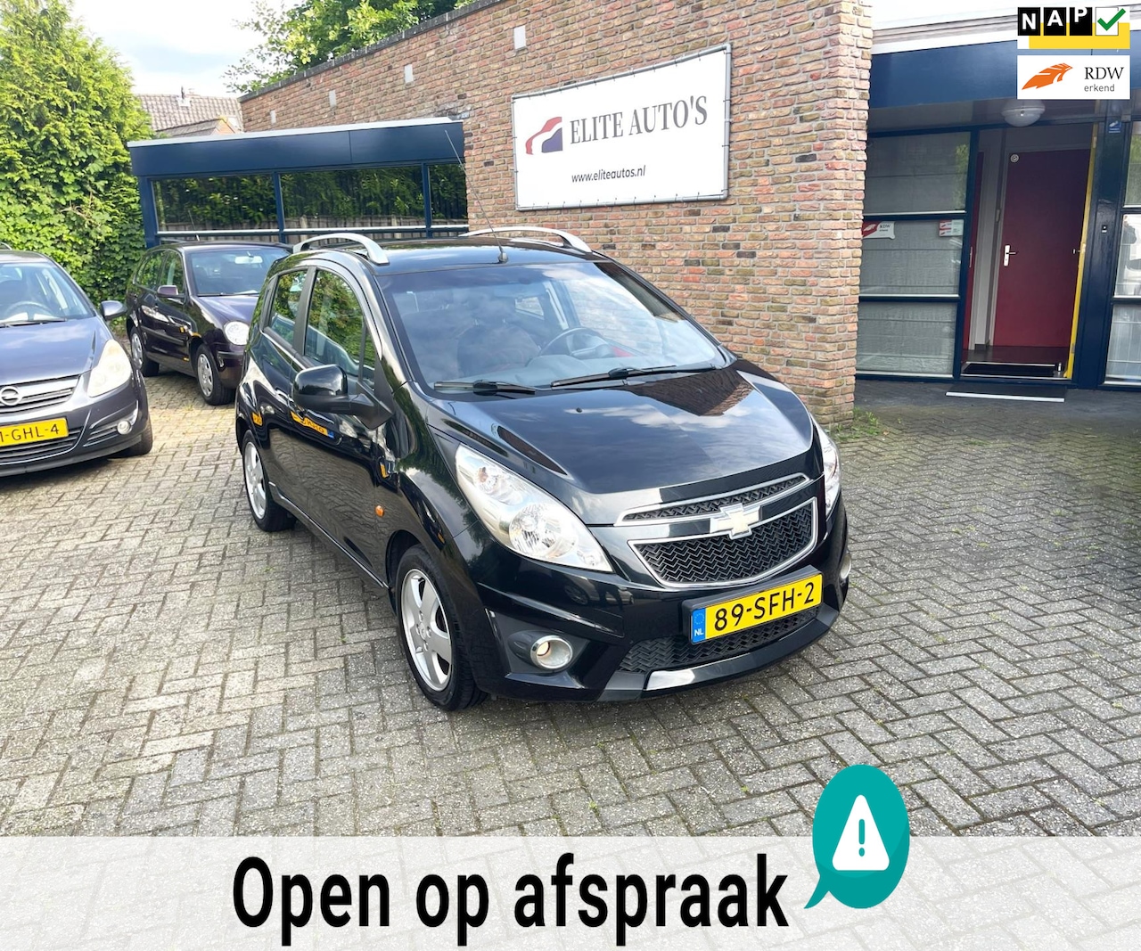 Chevrolet Spark - /zeer mooie Spark/airco/Elec pakket/lage km-stand/NAP/nw apk!! - AutoWereld.nl