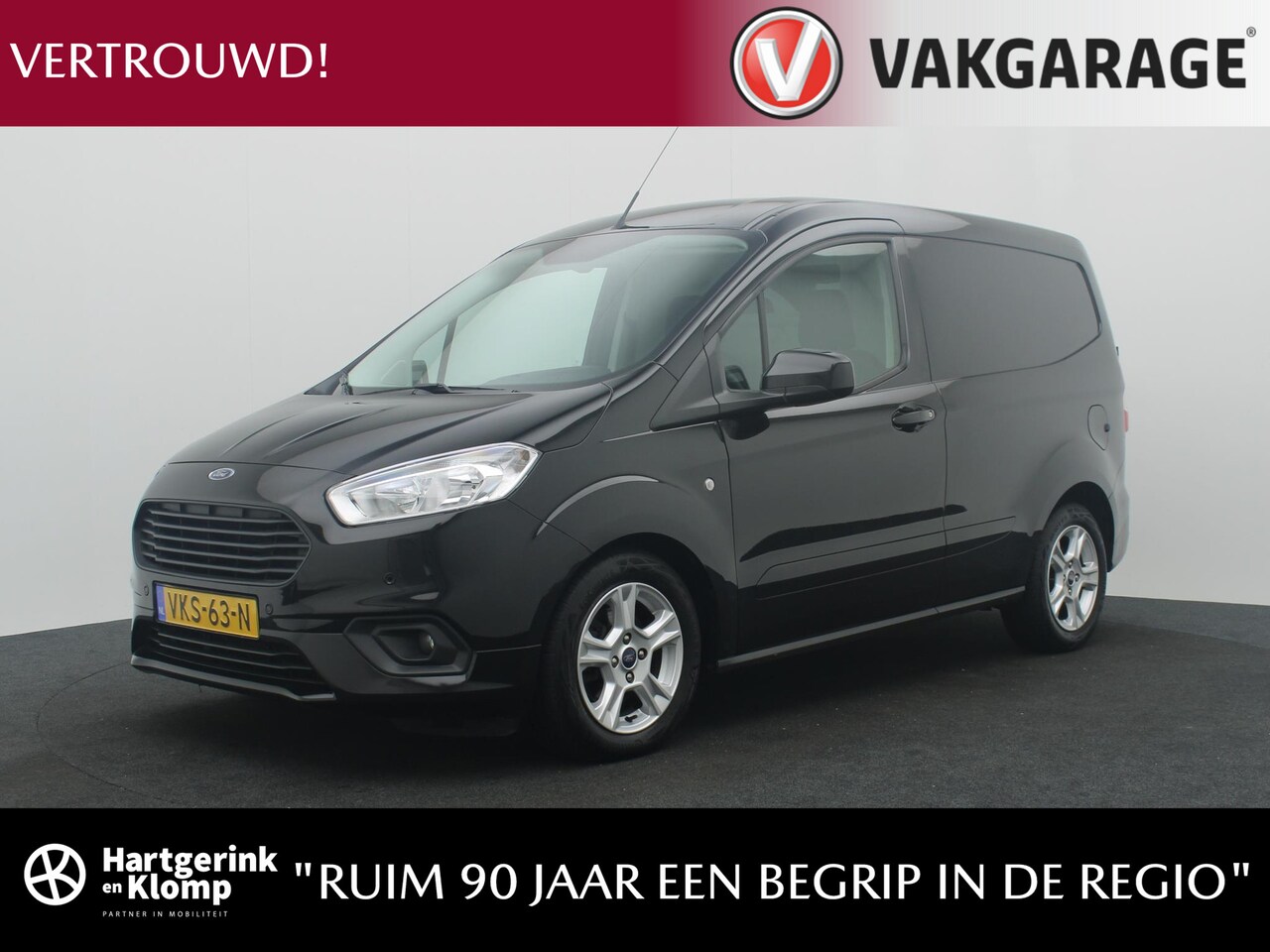 Ford Transit Courier - 1.5 TDCI Limited Duratorq S&S | navigatie | parkeersensoren voor & achter | voorruit verwa - AutoWereld.nl