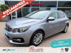 Peugeot 308 - 1.2 130pk EAT8 Automaat Allure | panoramadak met zonnescherm, trekhaak, navigatie, camera,