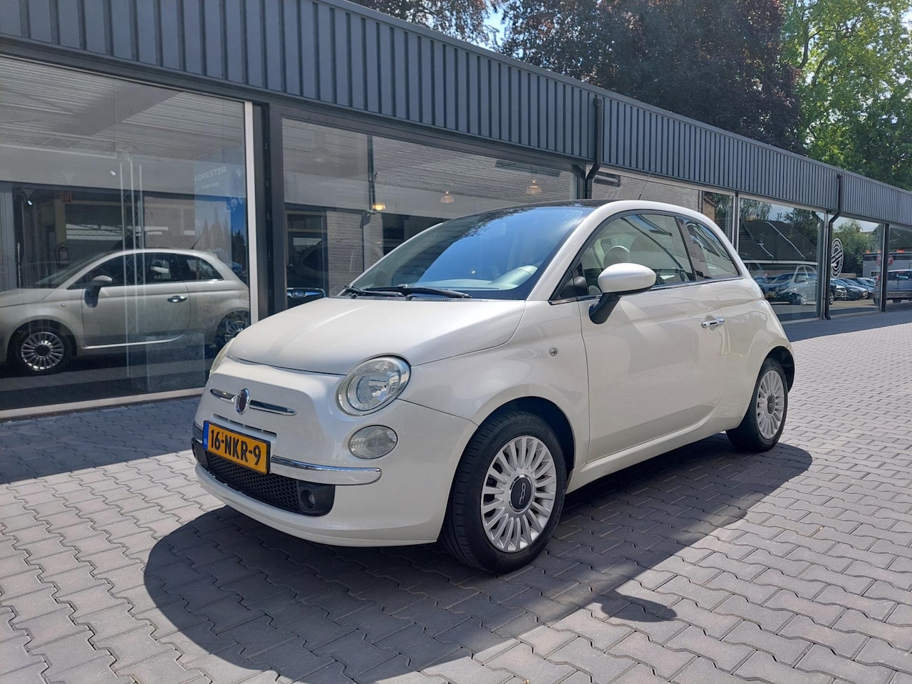 Fiat 500 - 1.2 Pop Distributieriem v.v. 2023 Airco Youngtimer Electrische ramen zonnedak 15" lichtmet - AutoWereld.nl