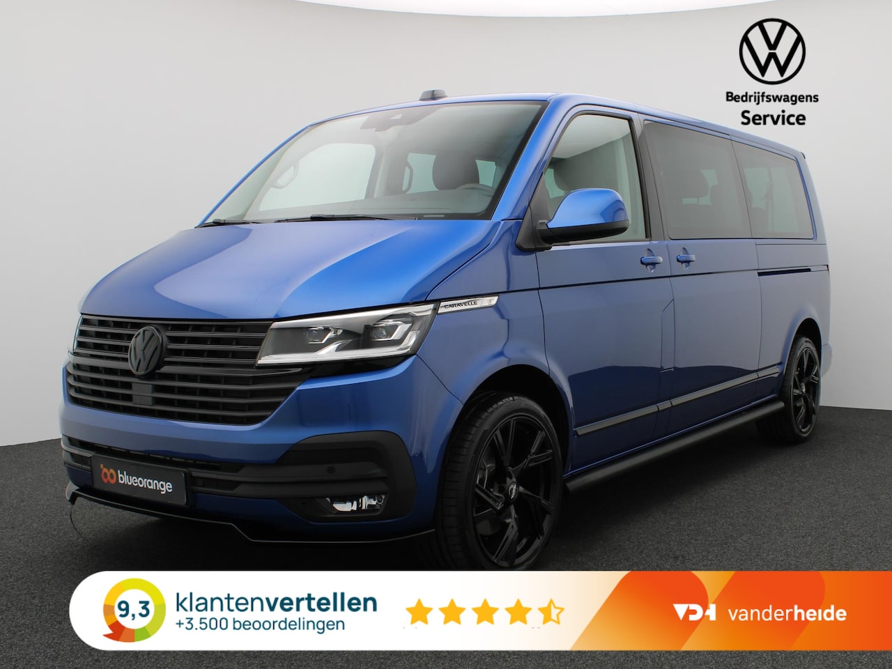 Volkswagen Transporter Caravelle - 2.0 TDI L2H1 204PK DSG (grijs kenteken), Achteruitrijcamera, 2x elek. schuifdeur, leder, w - AutoWereld.nl