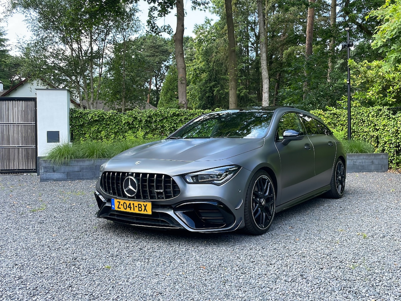 Mercedes-Benz CLA-klasse Shooting Brake - 45 S AMG 4MATIC+ Premium Plus Edition 1 *PANO*WIDESCREEN*360 CAMERA*GLASS_COATING*HUD*BURM - AutoWereld.nl