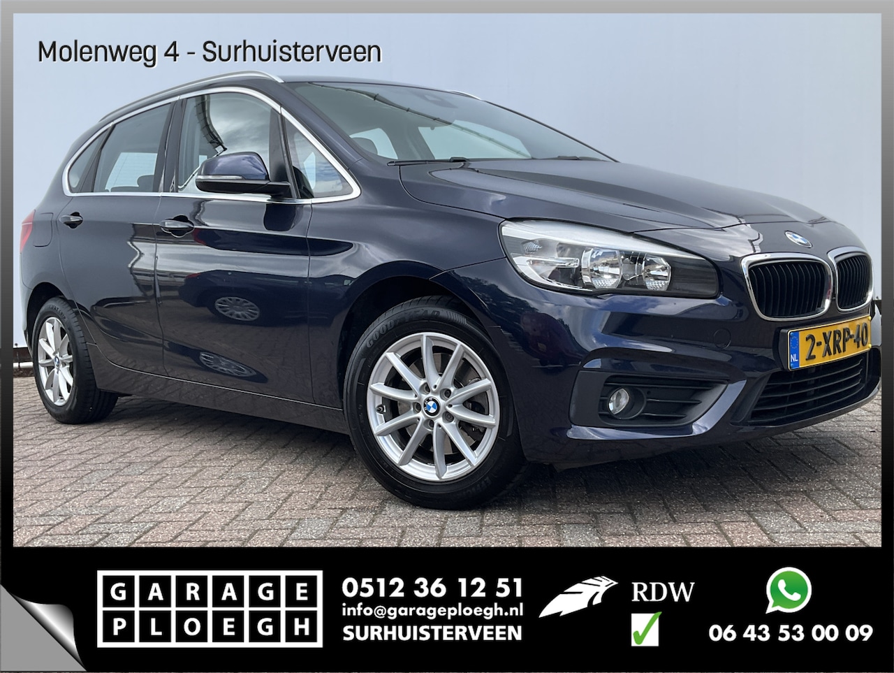 BMW 2-serie Active Tourer - 218i Automaat Hoge zit Executive Navi Clima Cruise - AutoWereld.nl