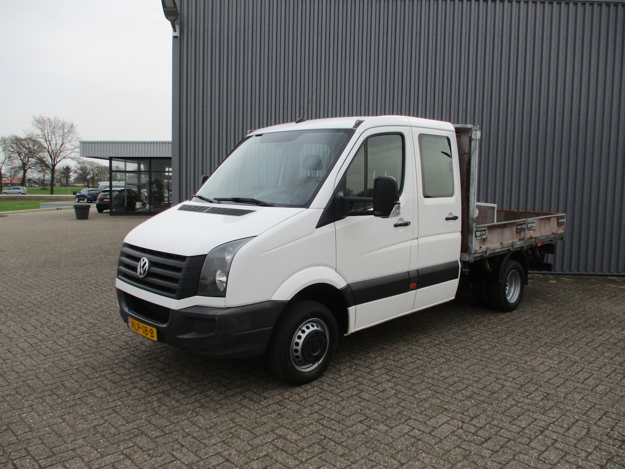 Volkswagen Crafter - 2.0 TDI 164 PK Dubbele Cabine Pick-Up Openlaadbak - AutoWereld.nl