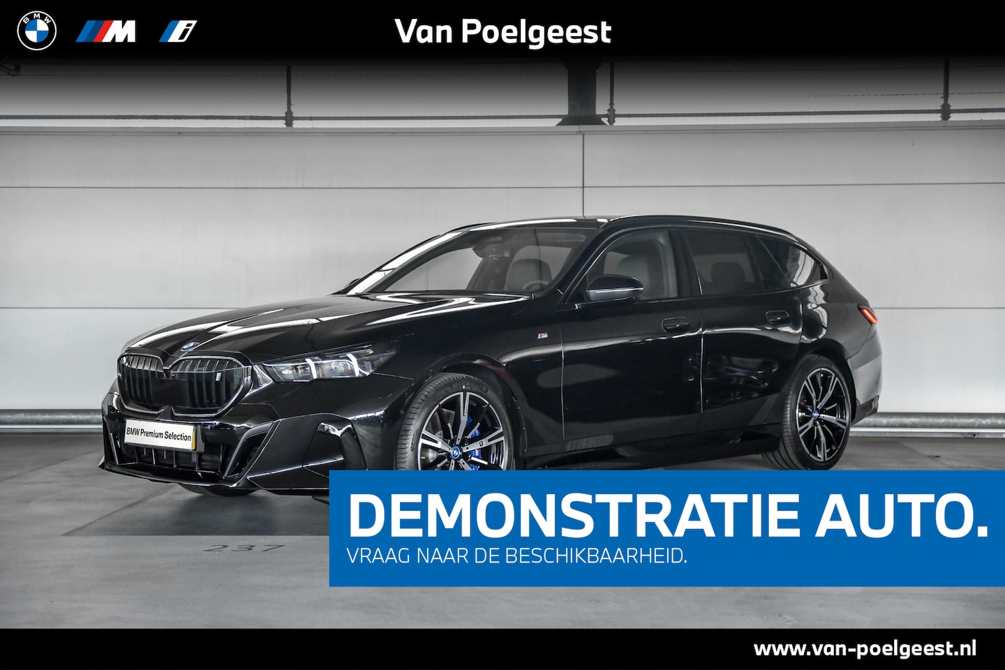 BMW i5 Touring - eDrive40 M Sport Edition 84 kWh | M Sportremsysteem Blau | Bowers & Wilkins Surround Sound - AutoWereld.nl