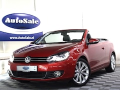 Volkswagen Golf Cabriolet - 1.2 TSI 2eEIGNR XENON LEDER NAVI CRUISE PDC STOELVW '12