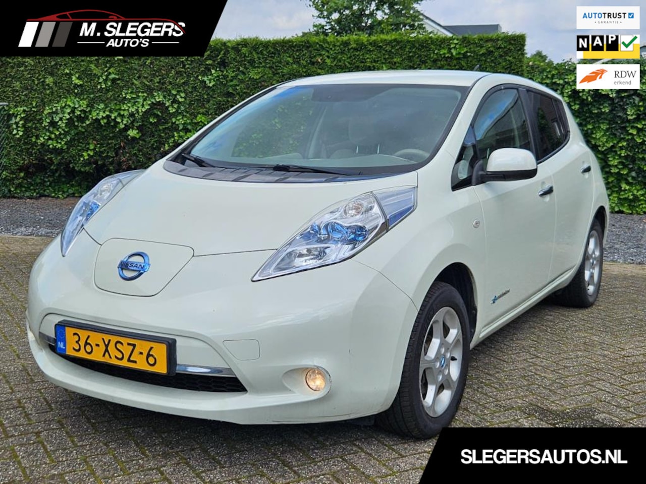 Nissan LEAF - Base 24 kWh*Airco*Cruise*Thuis lader - AutoWereld.nl