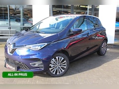 Renault Zoe - R135 Riviera 50 kWh CCS CCS SNELLADER, leder, camera, navigatie, stoel/stuur verw