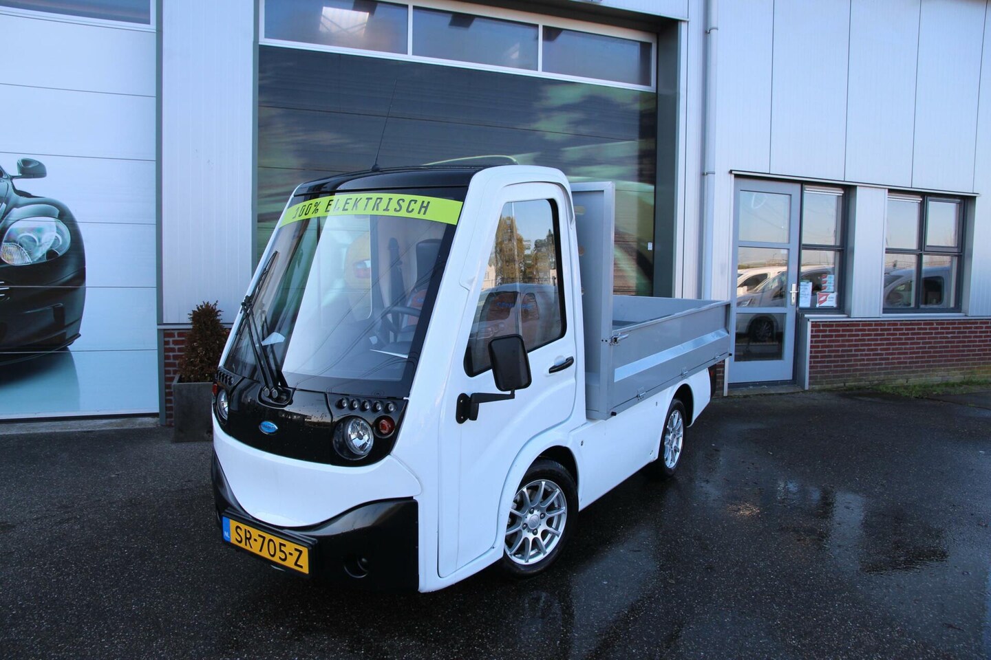 Cenntro C500 - budget pick up box Elektrisch T-kenteken nieuw batterij pakket - AutoWereld.nl