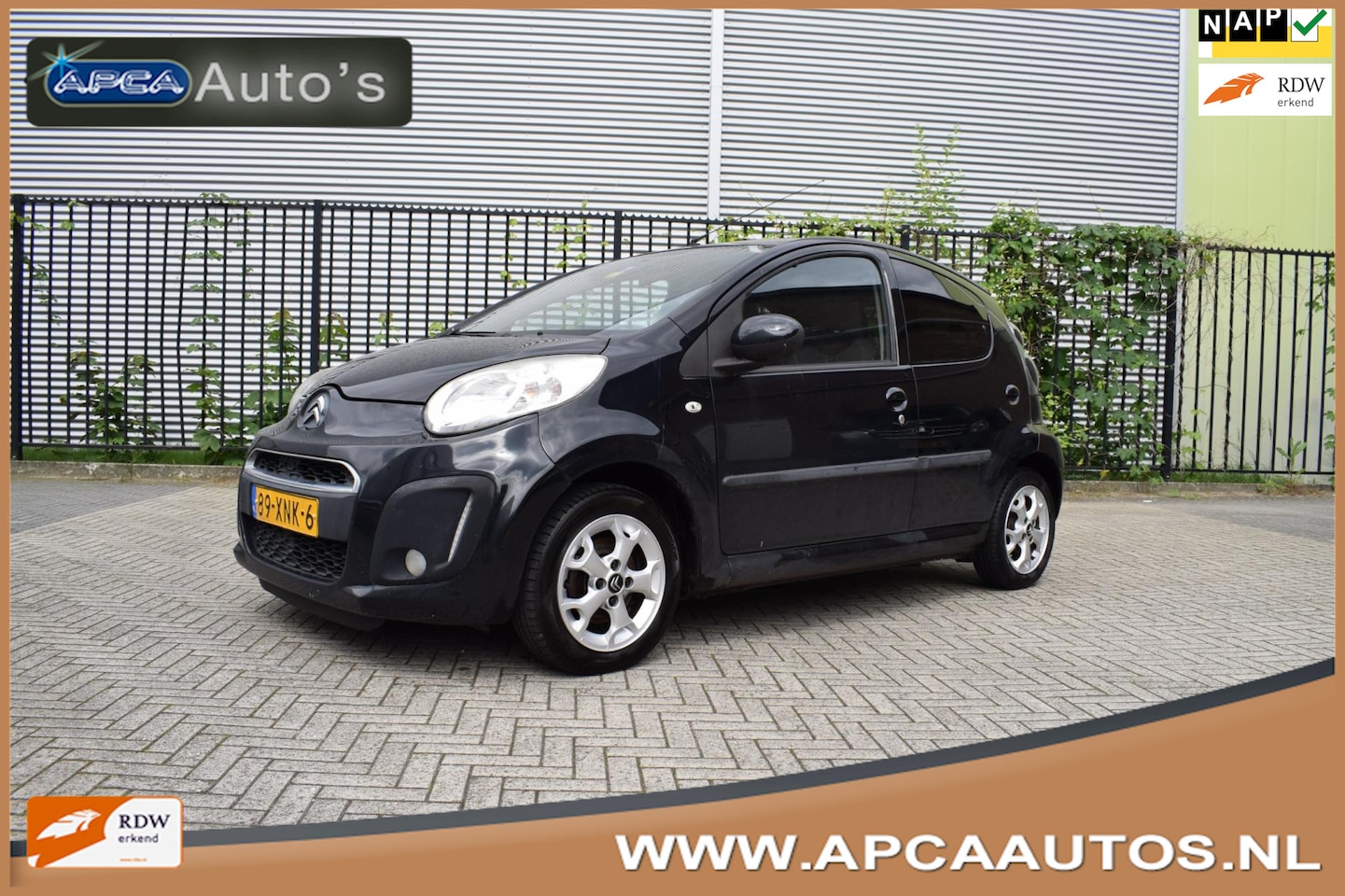 Citroën C1 - 1.0 First Edition NLauto 2e Eig 5 Deurs Airco LED - AutoWereld.nl