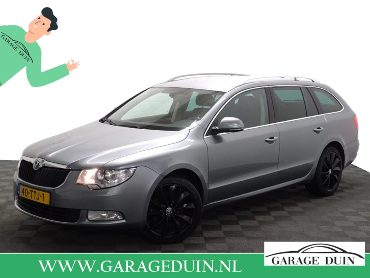 Skoda Superb Combi - 1.4 TSI Elegance Business - Navi / Clima / Cruise / Park Assist - AutoWereld.nl