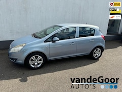 Opel Corsa - 1.2-16V Business, '08, 5-drs, airco, trekhaak, nieuwe apk en distributie-ketting