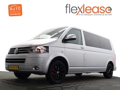 Volkswagen Transporter - 2.0 TDI L2 Highline+ Dubbele Cabine, 5 Pers, Design Leder, Park Assist, Navi, Trekhaak