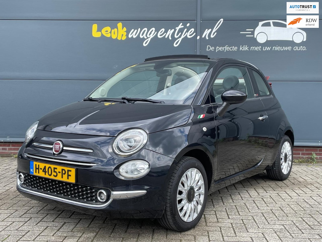 Fiat 500 C - 1.2 Lounge Cabrio *nieuwe distr. riem - AutoWereld.nl