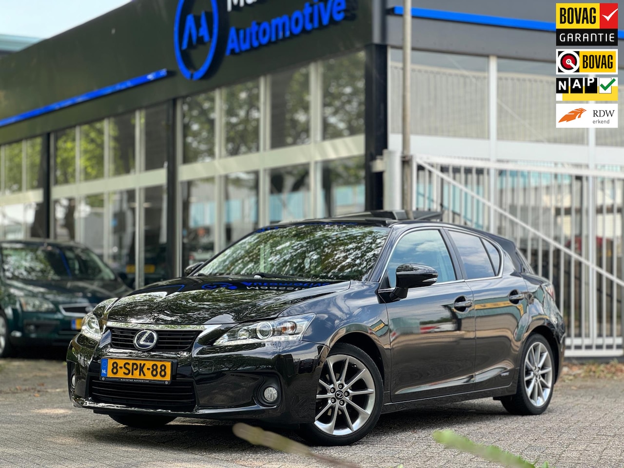 Lexus CT 200h - Keyless|Cruise|Navi|Pano|Hybrid|Camera|Stoel VW|Cognac Leder|AUT|Airco|Led dagrijverlichti - AutoWereld.nl