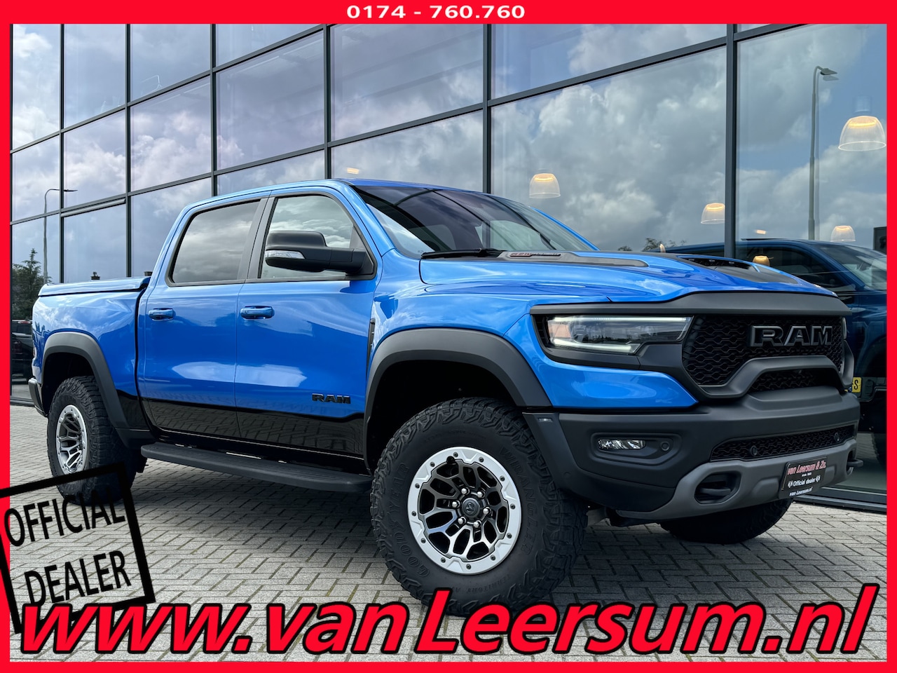 Dodge Ram - TRX V8 6.2 Supercharged 717 pk | Pano | Digital Mirror | Hydro Blue - AutoWereld.nl