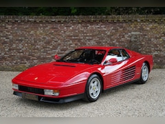 Ferrari Testarossa - ONLY 24500 KM FROM NEW Iconic Testarossa: 380 hp twelve-cylinder engine, Low mileage: only