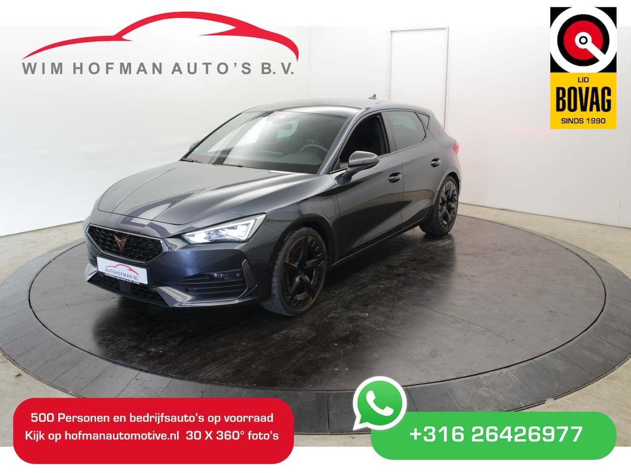 CUPRA Leon - 2415PK VZ Black Edition Camera 19Inch - AutoWereld.nl