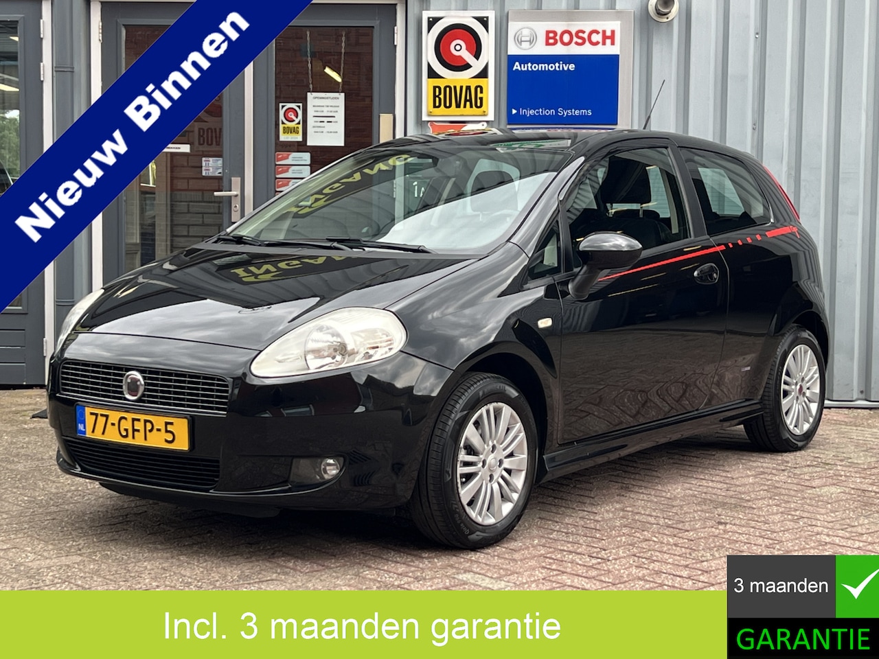 Fiat Grande Punto - 1.4 GP | AIRCO | LICHTMETAAL VELG | ELEKTRISCH PAKKET | - AutoWereld.nl