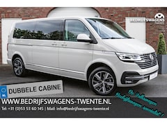 Volkswagen Transporter Caravelle - T6.1 2.0 TDI 204 PK DSG L2H1 DUB/CAB A-Deuren ACC | LED | Leder | Apple Carplay/ Android A