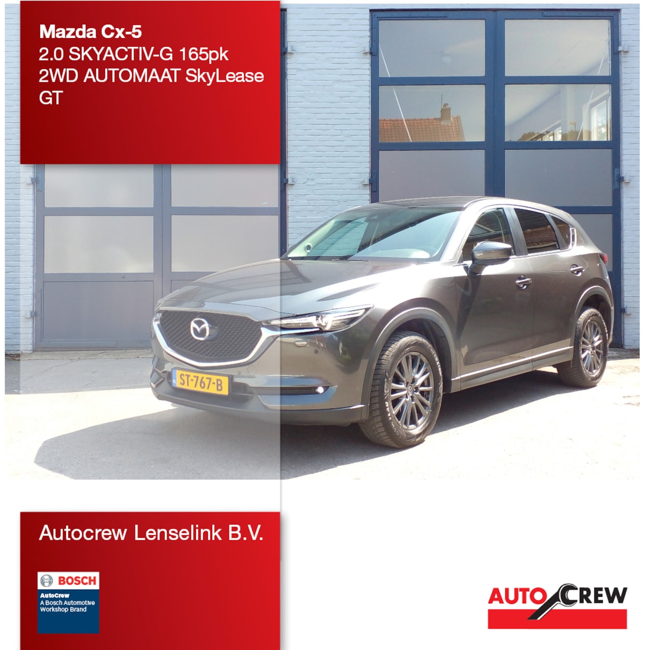 Mazda CX-5 - 2.0 SKYACTIV-G 165pk 2WD Aut Skylease GT | Orgineel NL | - AutoWereld.nl