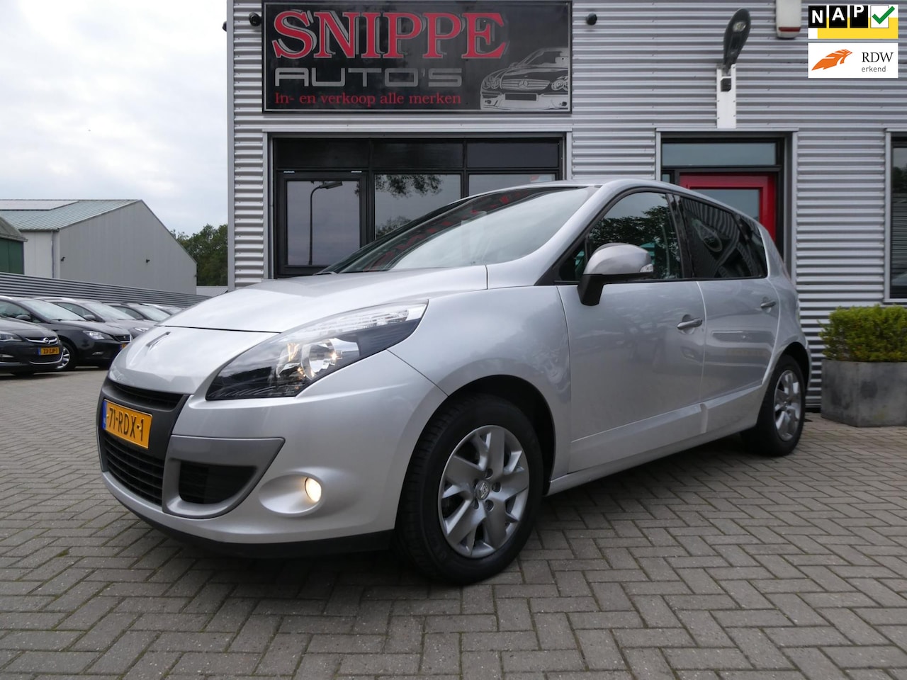 Renault Scénic - 1.4 TCE Parisienne -CLIMA-CRUISECONTROL-NAVI-BLUETOOTH-TREKHAAK-ISOFIX-ORIGINEEL NEDERLAND - AutoWereld.nl