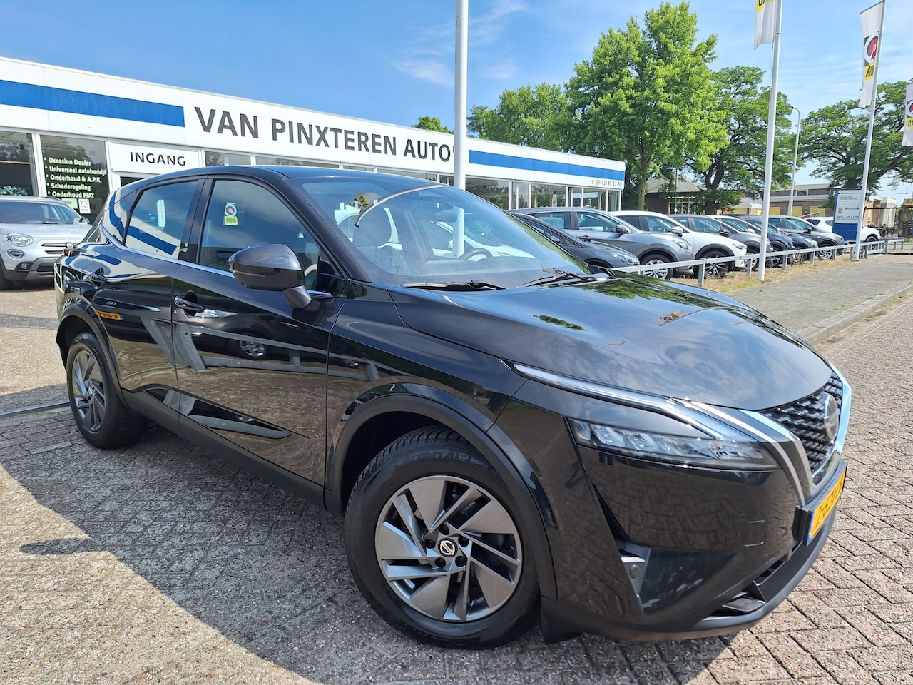 Nissan Qashqai - 1.3 MHEV Xtronic NAVI/360 CAMERA/ STOEL +STUUR+VOORRUITVERWARMING - AutoWereld.nl