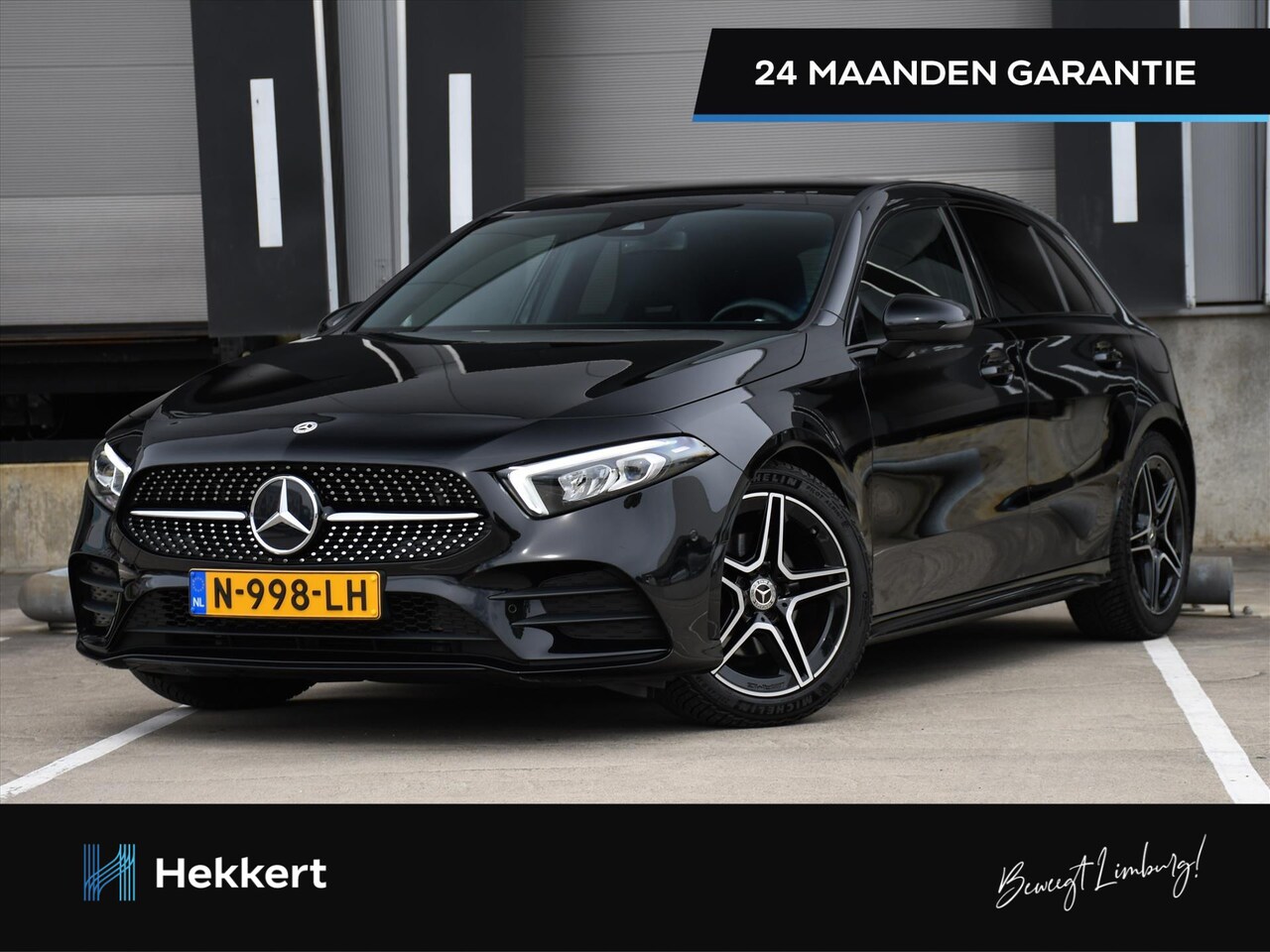 Mercedes-Benz A-klasse - A 200 AMG-Line Business Solution 163pk Automaat CRUISE.C | PDC + CAM. | HALF-LEDER | DAB | - AutoWereld.nl