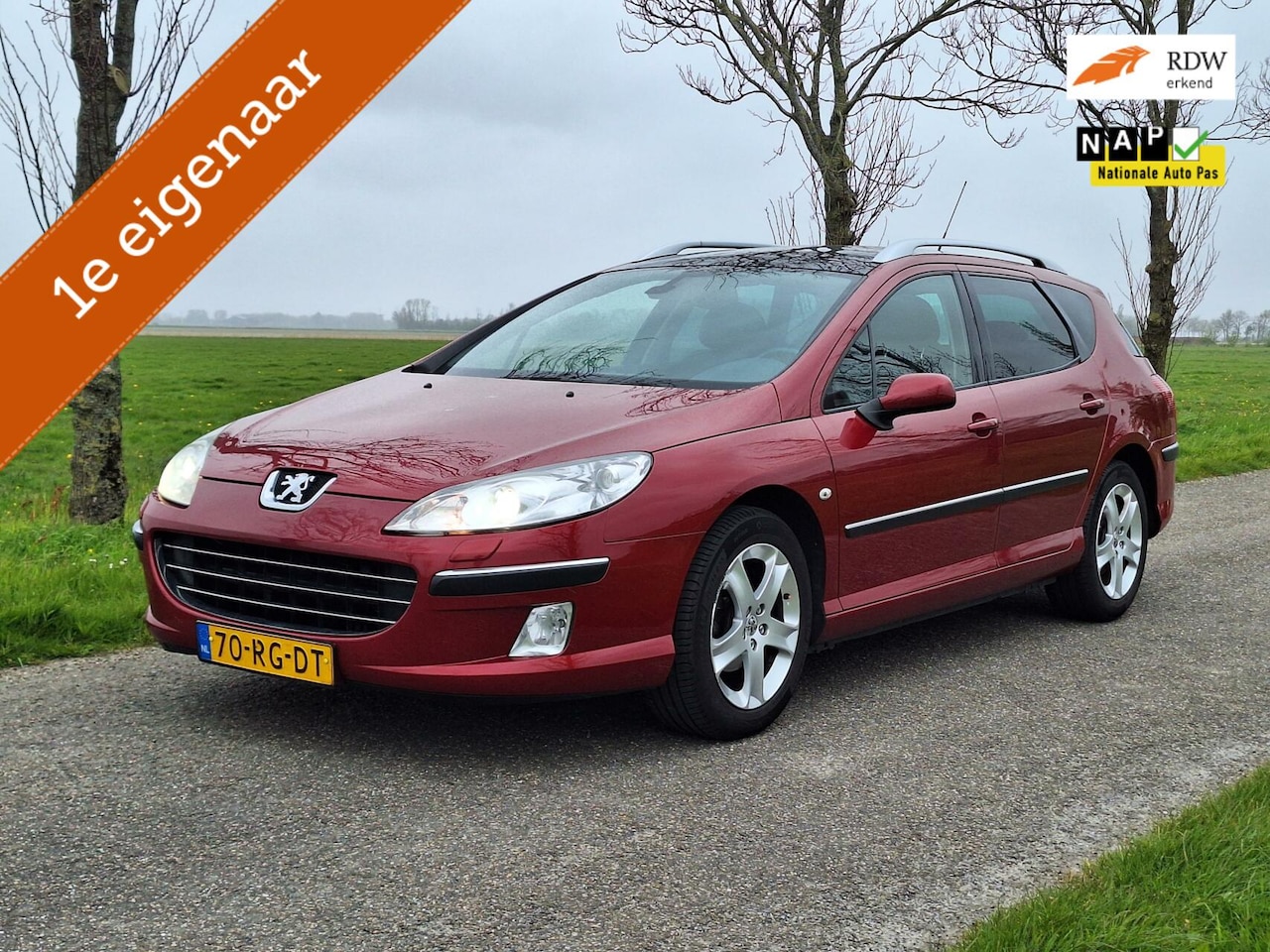 Peugeot 407 SW - 2.0 HDi XS Pack van 1e eigenaar. ALS NIEUW❗ - AutoWereld.nl