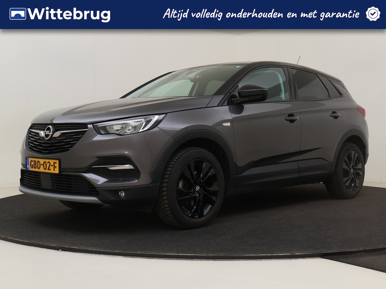 Opel Grandland X - 1.2 Turbo Elegance GS Line STOERE VERSIE !! AUTOMAAT!!! - AutoWereld.nl