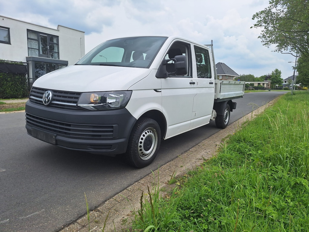 Volkswagen Transporter - 2.0 TDI L2H1 DC VW Transporter T6 Pick Up Dubbelcabine Euro 6 - AutoWereld.nl