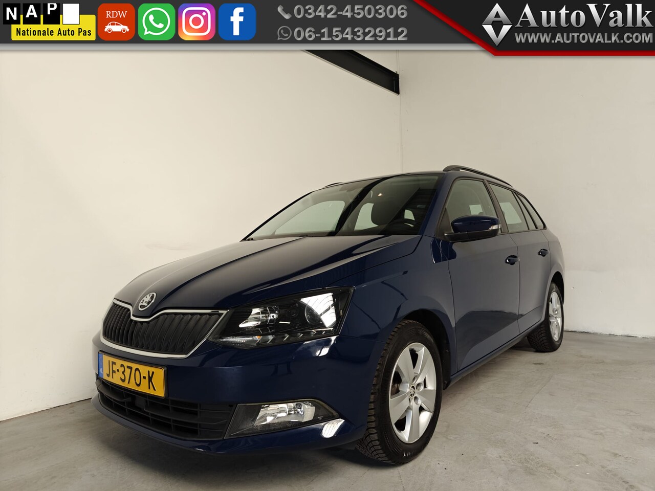 Skoda Fabia Combi - 1.0 Ambition Businessline Climate. Cruise. Navi. - AutoWereld.nl