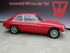 MG B type - 1.8 GT OVERDRIVE | LEER | ORIGINEEL | EUROPESE UITVOERING | SUPER STAAT