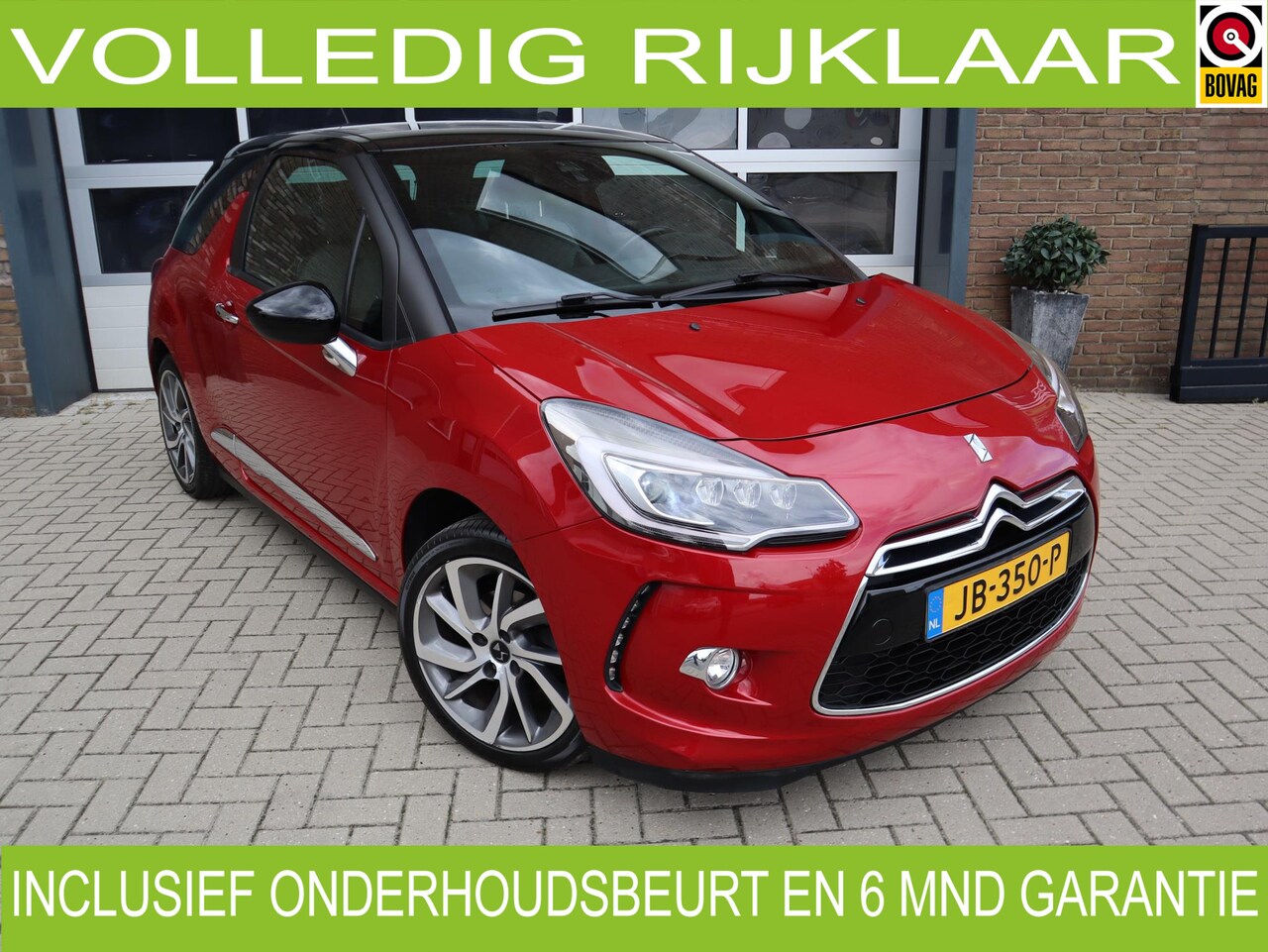 DS 3 - 1.2 120pk So Red two tone - AutoWereld.nl