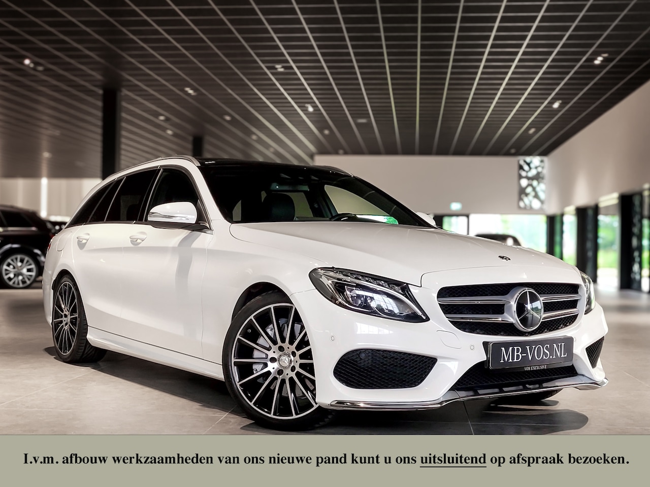 Mercedes-Benz C-klasse Estate - 250 Cdi AMG Panorama|Luchtvering|Comand|Trekhaak|LED - AutoWereld.nl