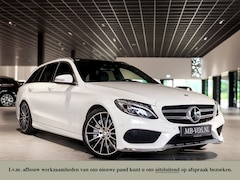 Mercedes-Benz C-klasse Estate - 250 Cdi AMG Panorama|Luchtvering|Distronic|Comand|Trekhaak|LED|19"