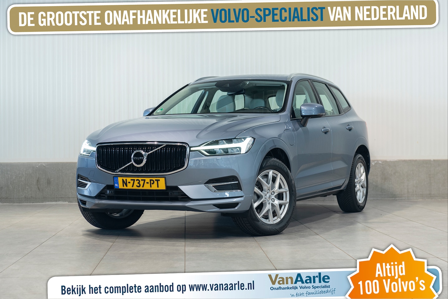 Volvo XC60 - T8 Aut. Momentum Pro Panoramadak Navigatie 390pk - AutoWereld.nl