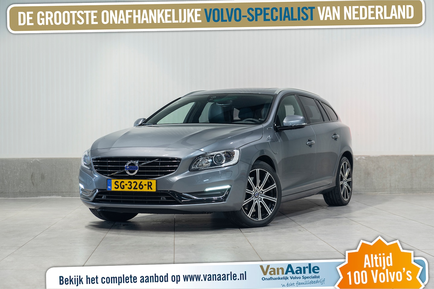 Volvo V60 - D5 Aut. PIH Special Edition CruiseControl Parkeercamera 163pk - AutoWereld.nl